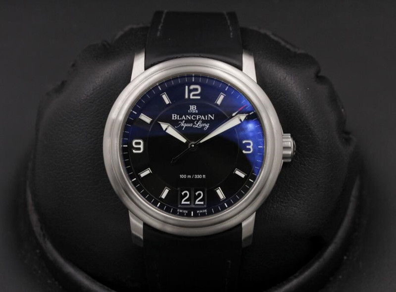 Blancpain Leman Grande Date Aqua Lung 2850B Szwajcarski Replikowy Zegarek