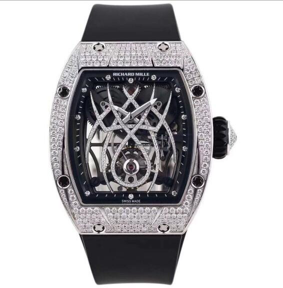 Richard Mille RM19-01 Diamentowa Replika Zegarka Natalie Portman