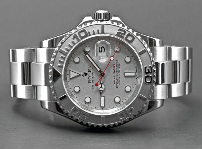 Najgorętszy Szary Zegarek Rolex Yacht-Master 16622 Męski Replikowy Zegarek